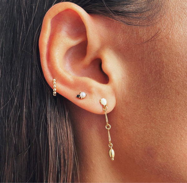 Drop Earring on model