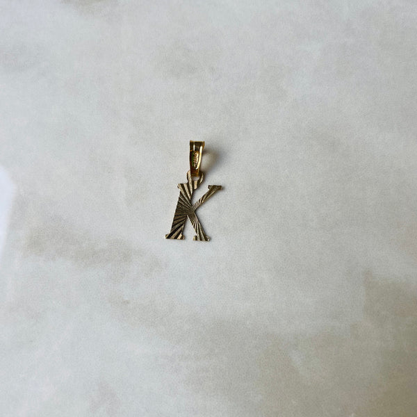 K pendant in 18 carat gold