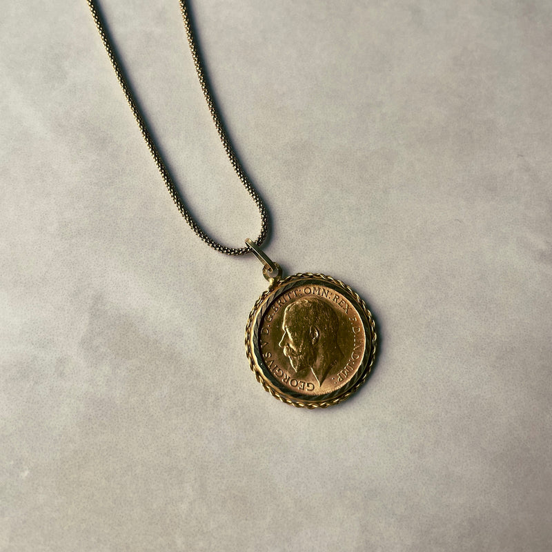 Pendant coin 
