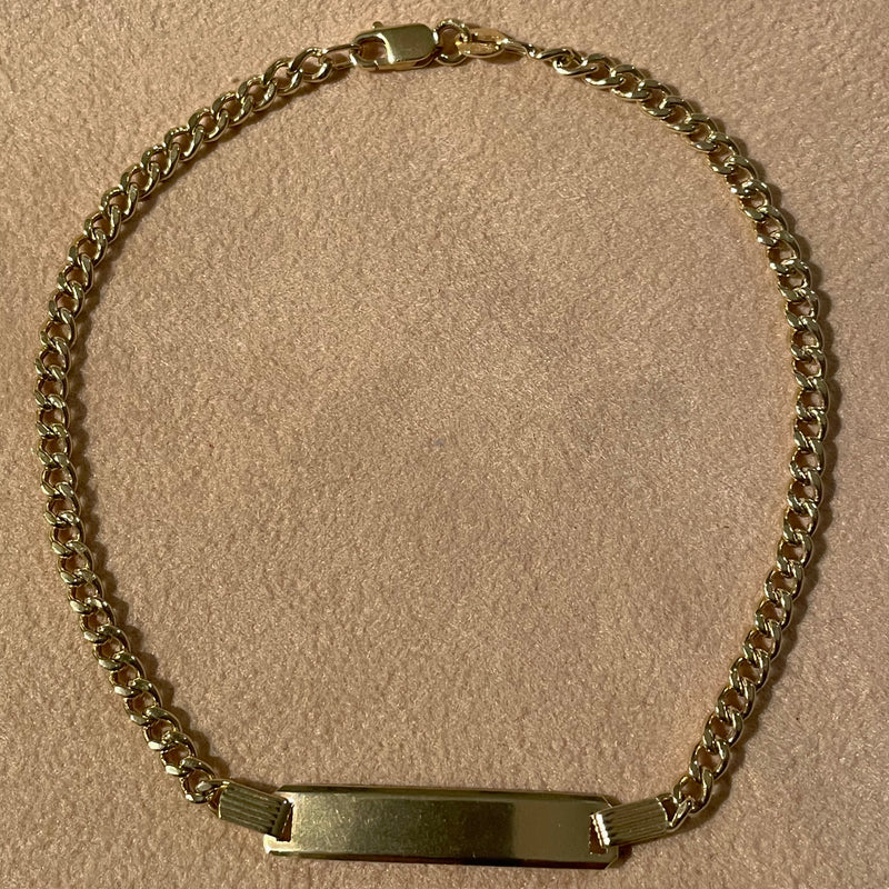 ID Gold Bracelet
