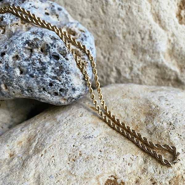 Fine Rope Necklace