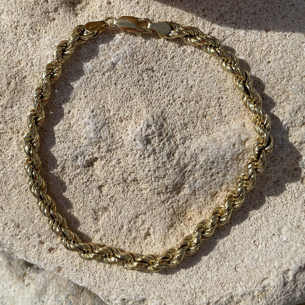 Gold Rope Bracelet Mini