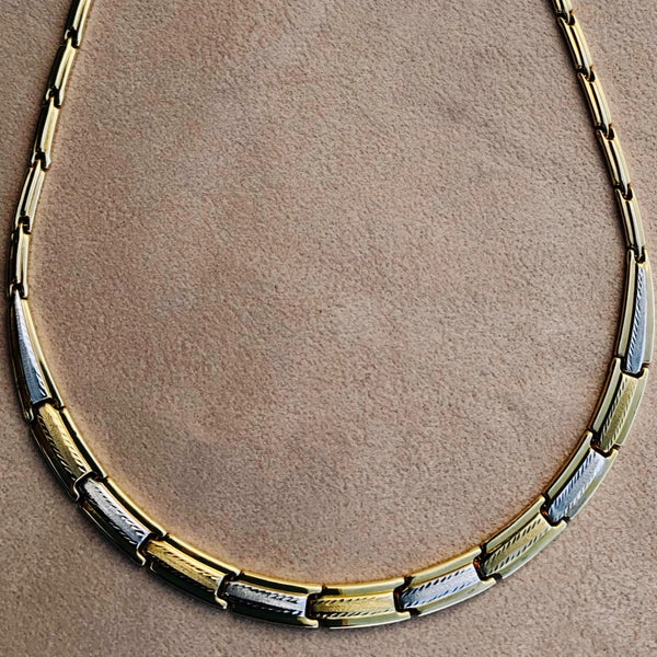 Two Tone Collier Necklace